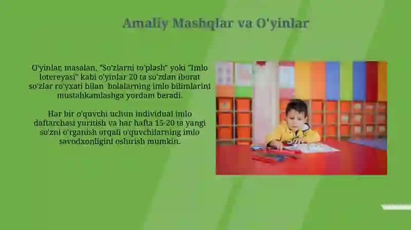 Imloviy savodxonlik 3