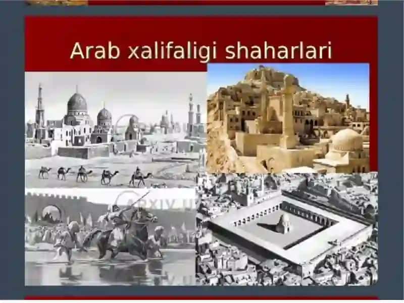 ILKÓRTA ASRLARDA SHARQ. ARAB XALIFALIGI 3