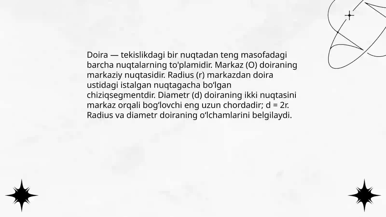 Doira va konus 3