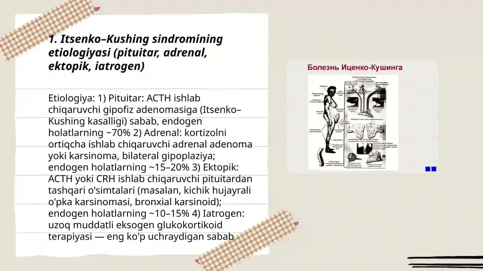 Itsenko-Kushing sindromi 3