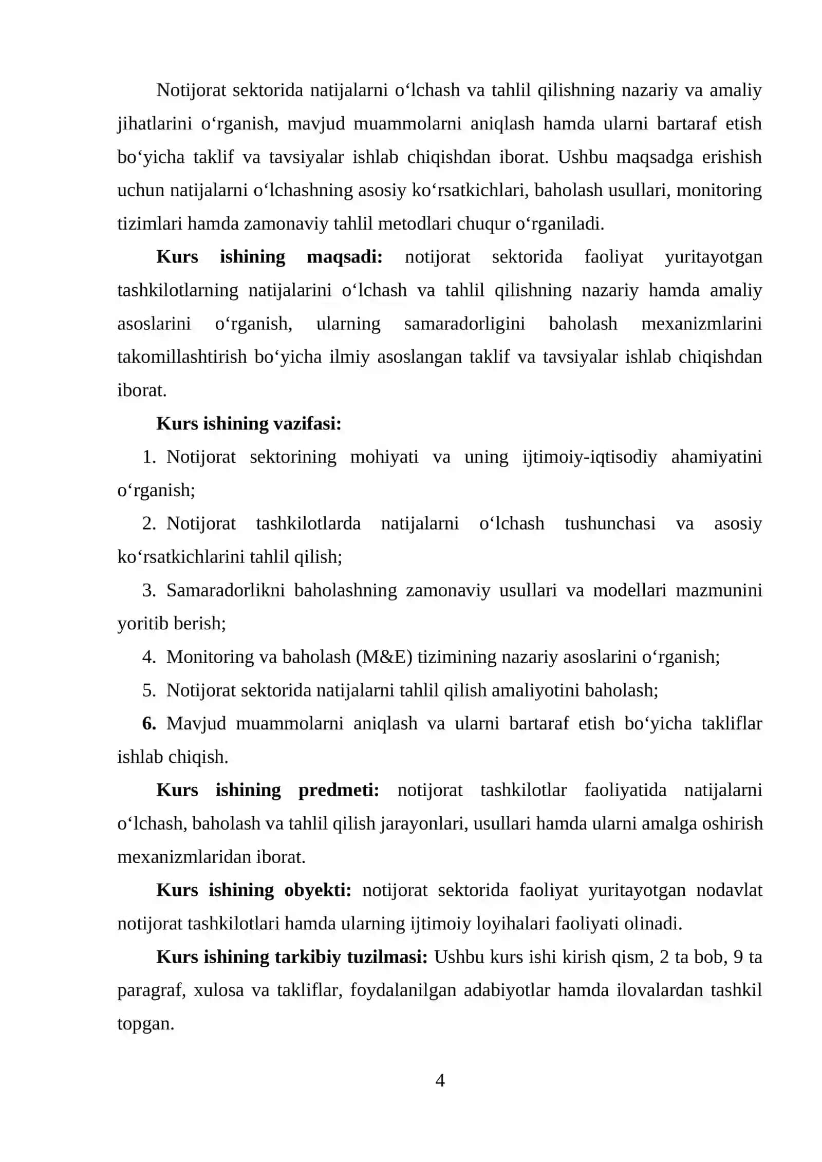 Notijorat sektoridagi natijalarni o‘lchash va tahlil qilish 3