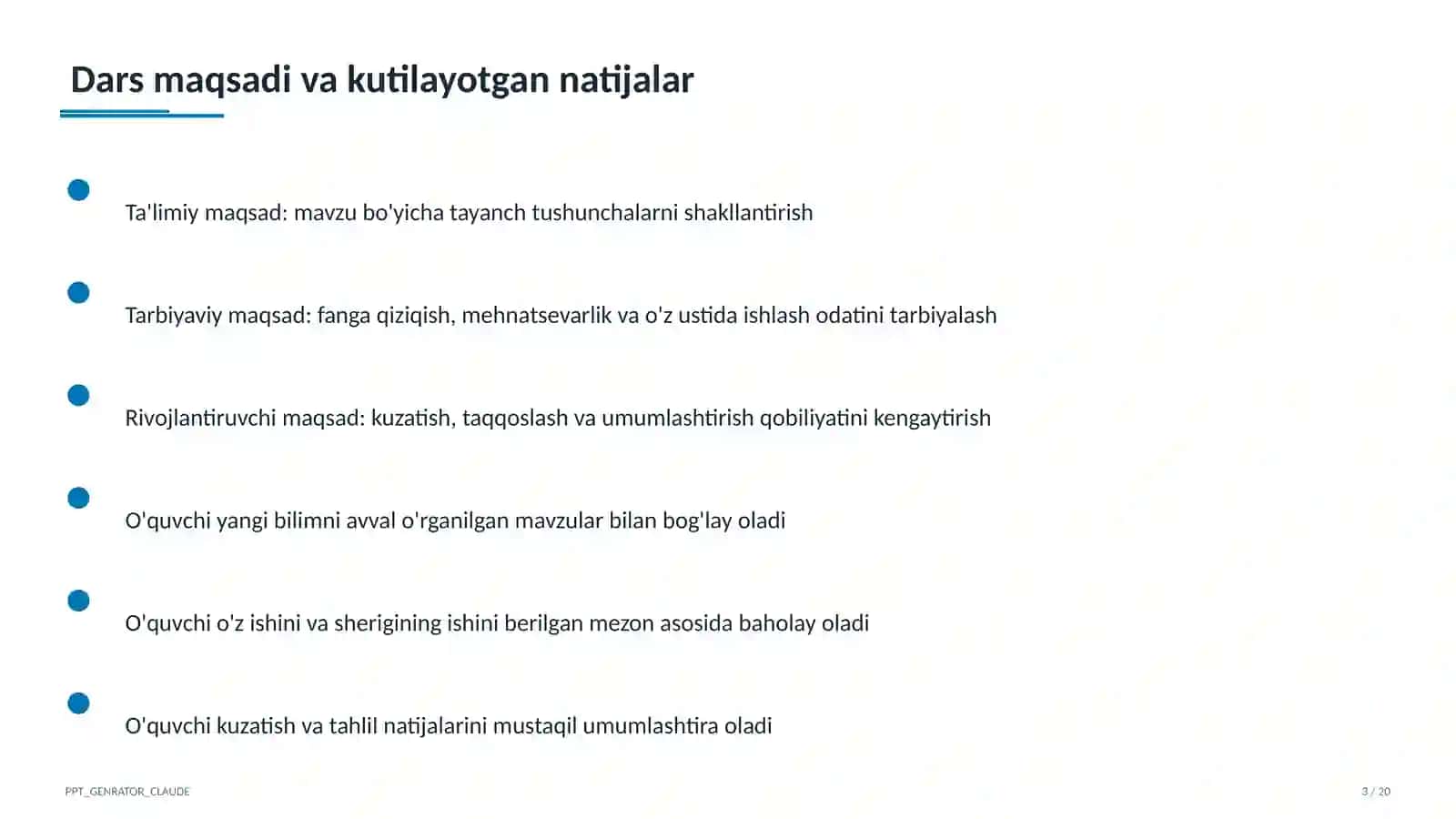 Oilaviy qadriyatlar va mas'uliyat (10-sinf) 3