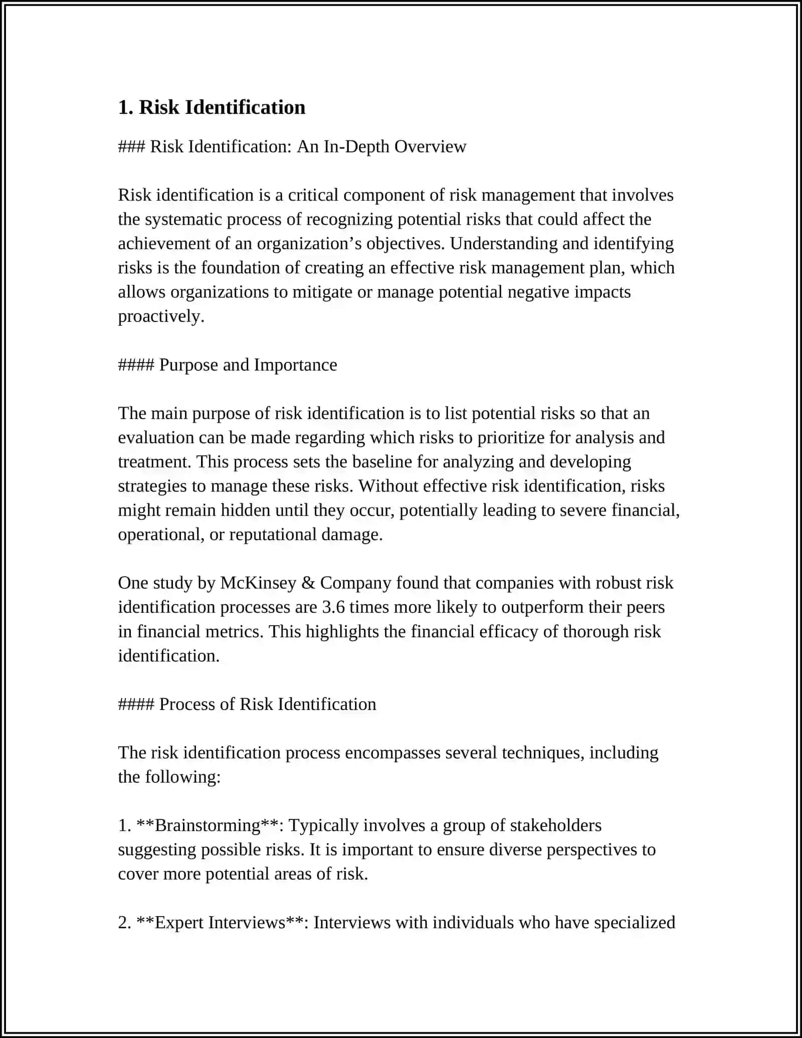 RISK MANAGEMENT 3