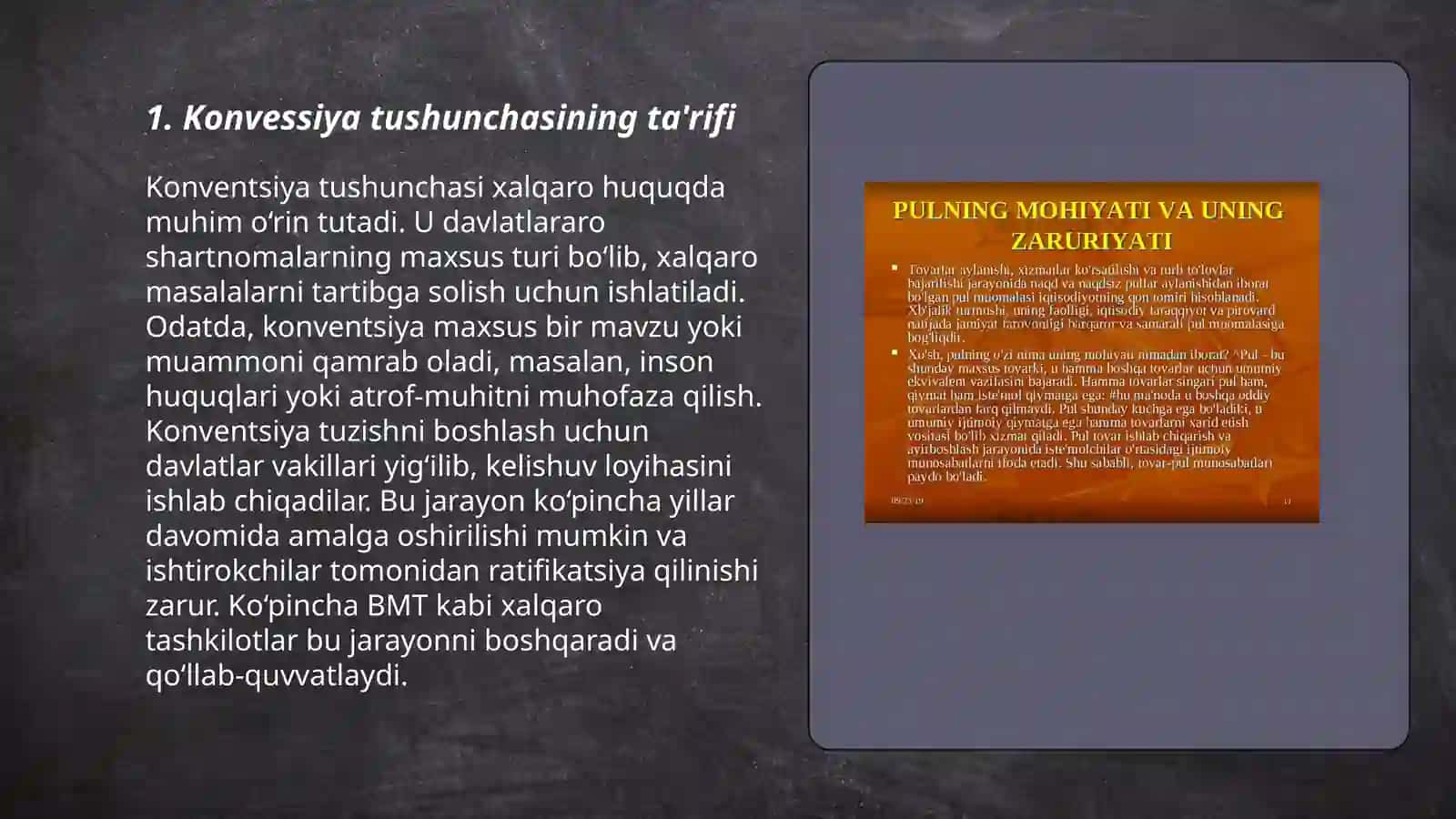 Konvessiya tushunchasining mohiyati va Ôzbekistonda faoliyat yurutivchi diniy konvessiyalarning tasnifi 3