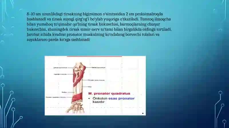 Pirogov-paronklechatkabo’shlig’inidrenajlash 3