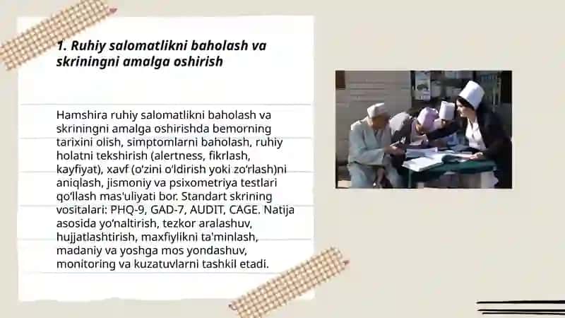 Ruhiy salomatlikni himoya qilishda hamshiraning o‘rni 3