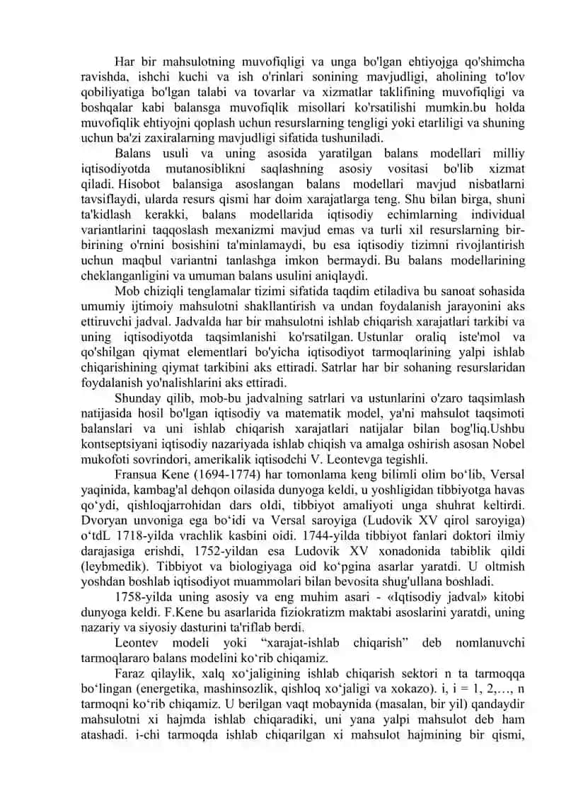 leontevning mahsuldor modeli. 3