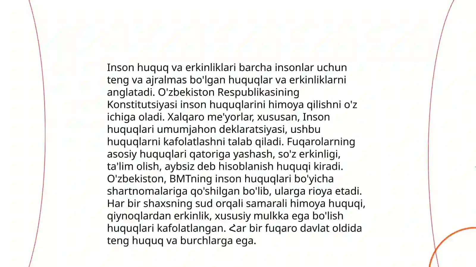 Inson huquq va erkinliklari 3