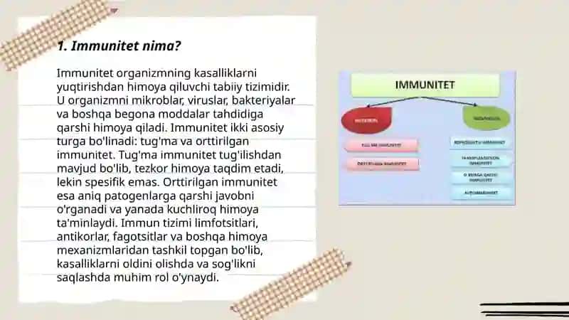 Immunitet va uning turlari 3