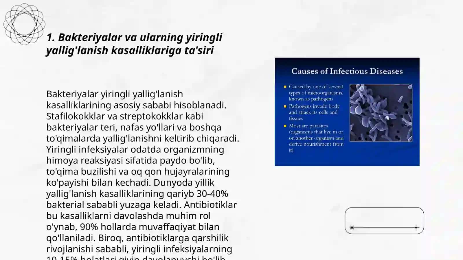 Yiringli yalliglanish kasalliklarini keltirib chiqarish mikroorganizimlar 3
