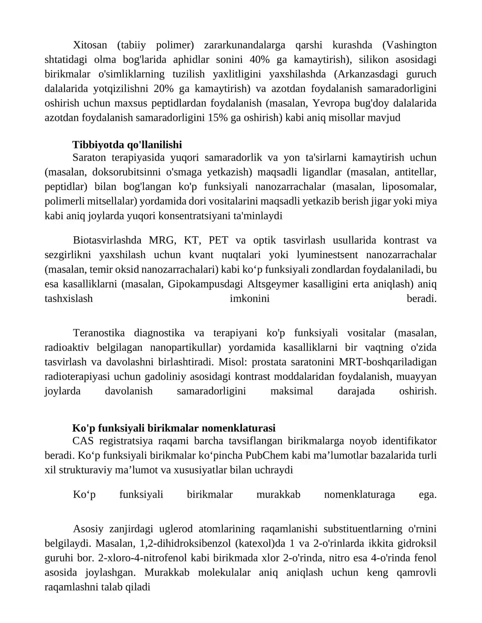 Polifunksional birikmalar 3