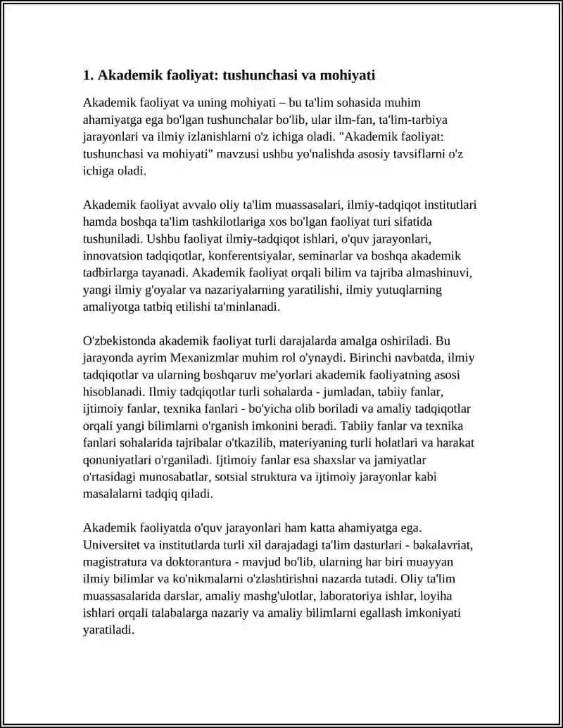 AKADEMIK FAOLIYAT VA UNING MOHIYATI 3