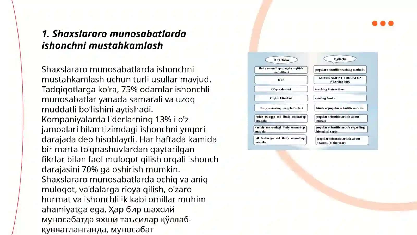 Shaxslararo koniliktlarni boshqarish sohasi va strategiyasining birligi 3