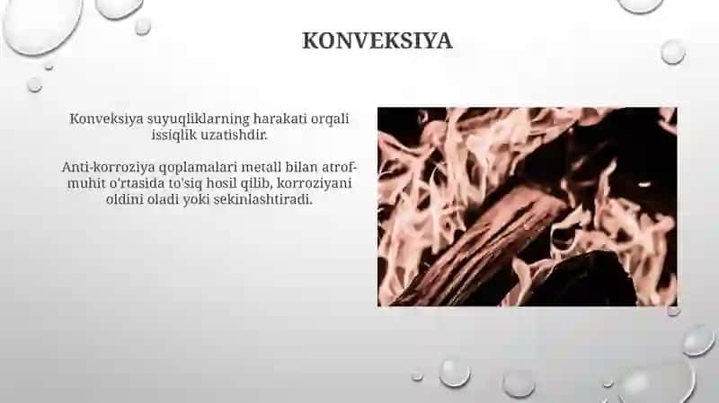 Issiqizalatsion va Antikorrozion qoplamalar 3