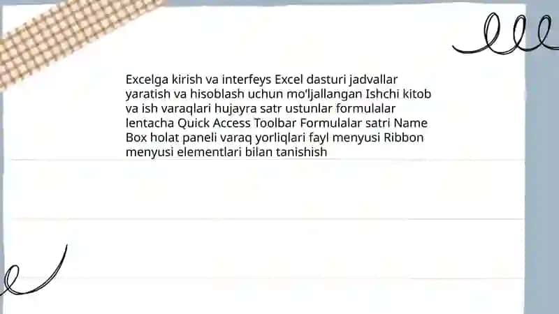 Excel 3
