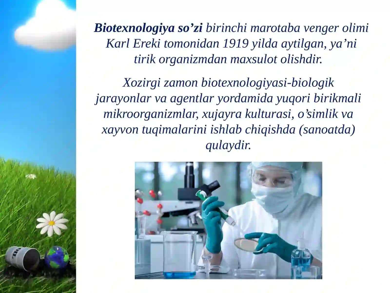 Sanoatda biotexnologiya 3
