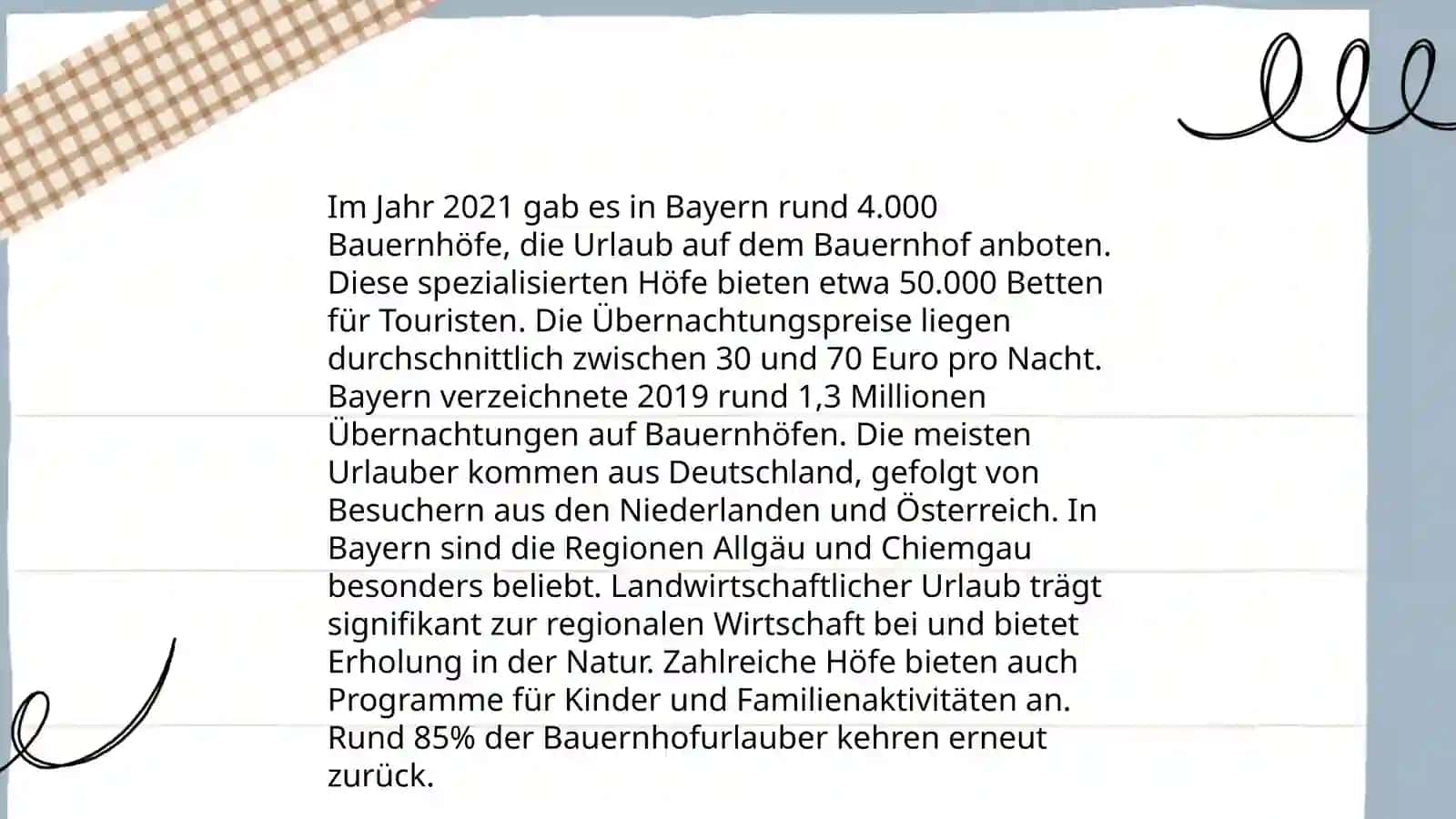 Urlaub in der Landwirtschaft 3