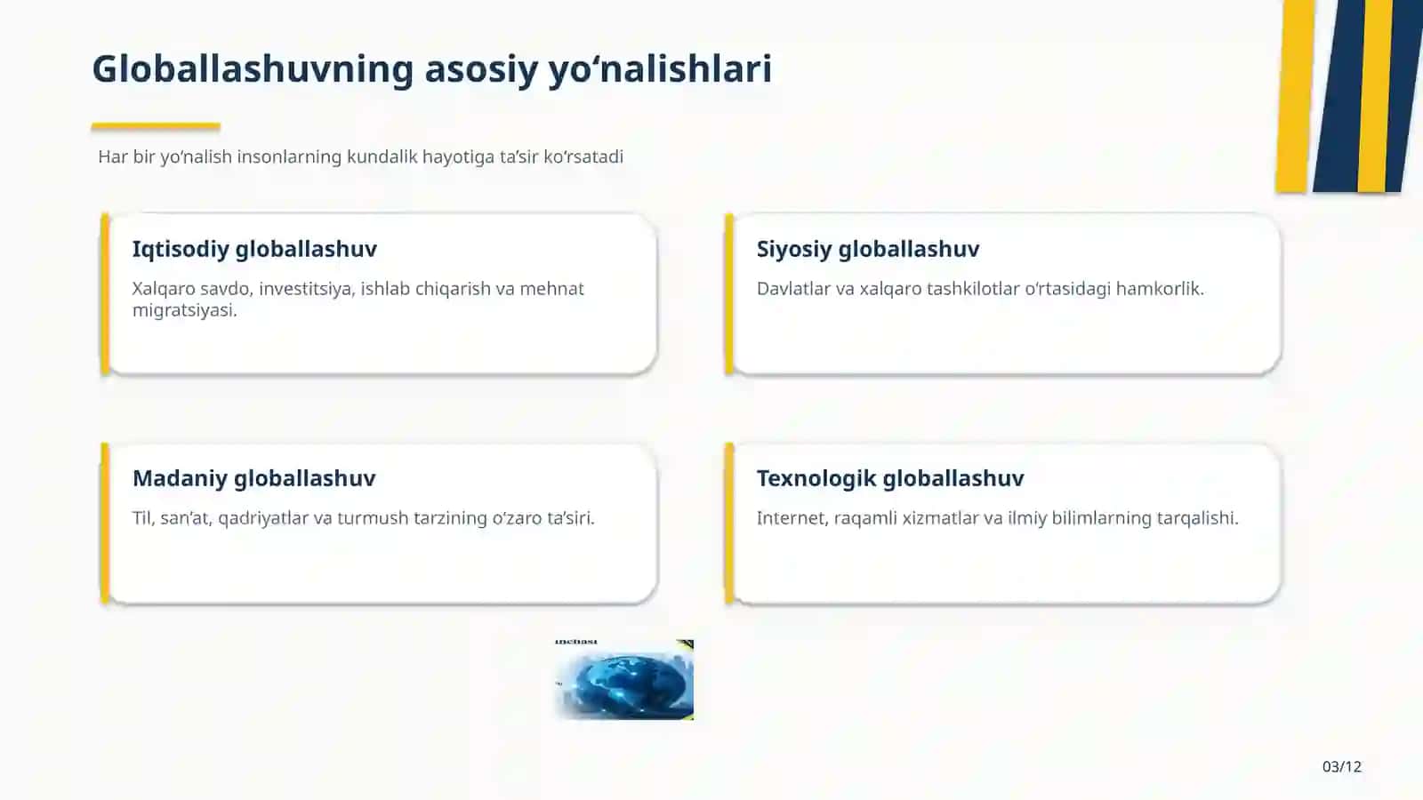 Globallashuv tushunchasi 3