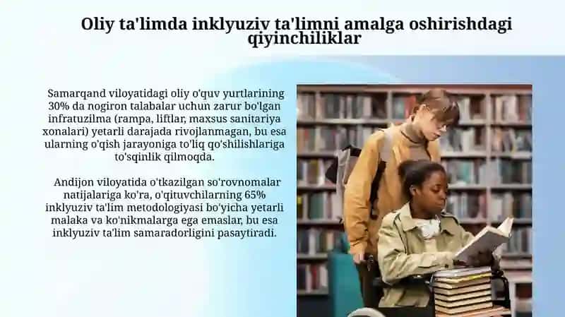 Inklyuziv Ta'limning Ahamiyati va Imkoniyatlari 3