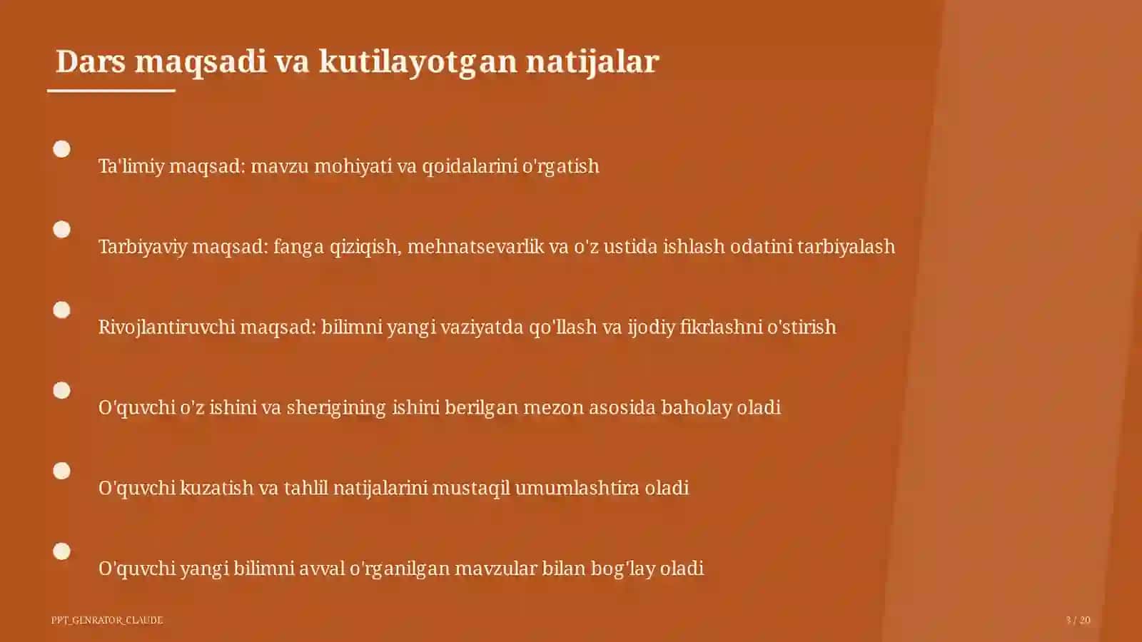 Ekologik tarbiya: tabiatni asraylik 3