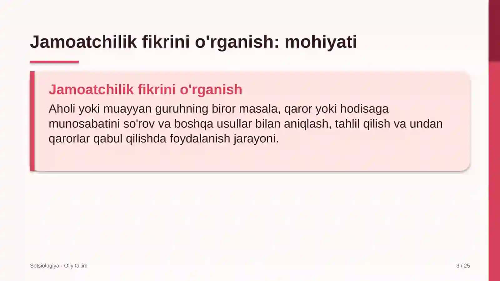 Bolalar turizmida jamoatchilik fikrini o'rganish 3