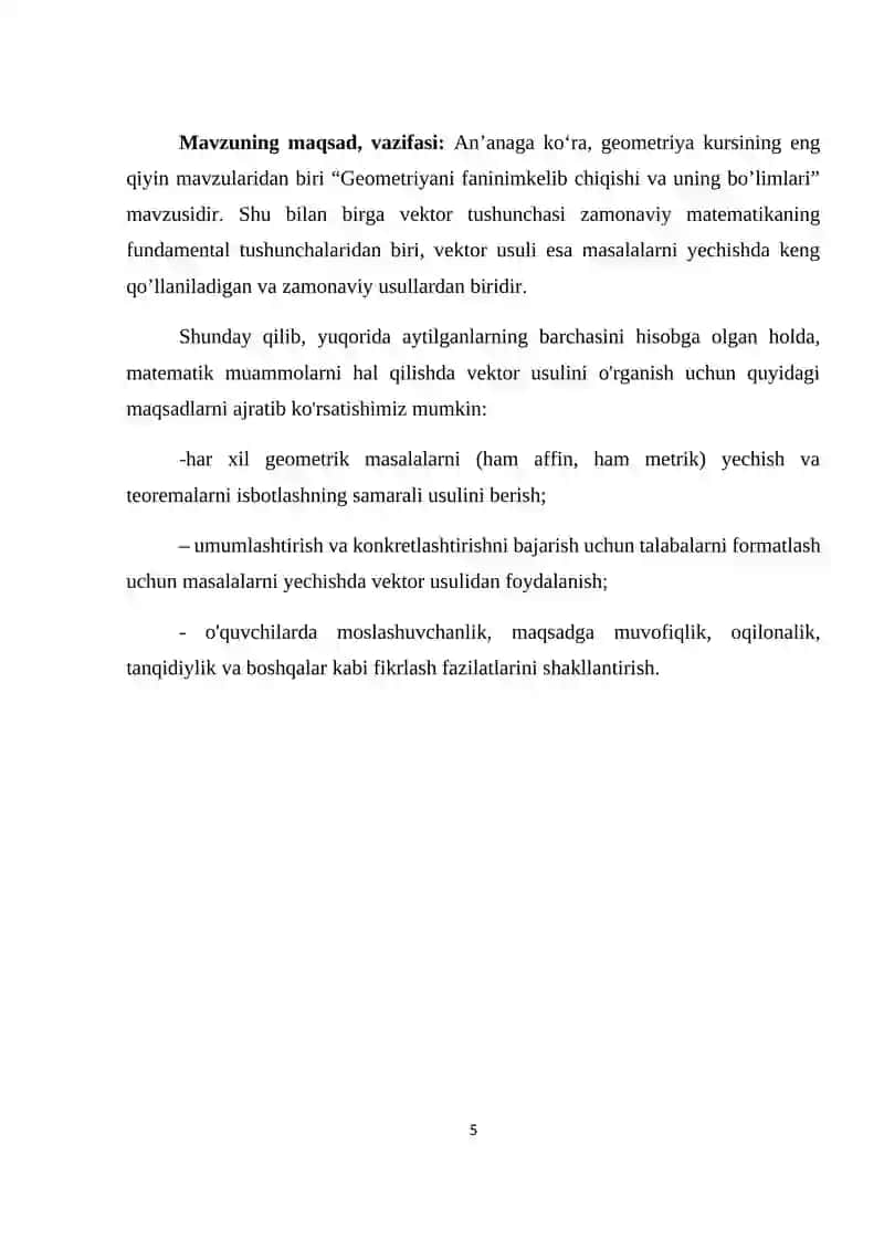 “Geometriyani fanining kelib chiqishi va uning bo’limlari” 3