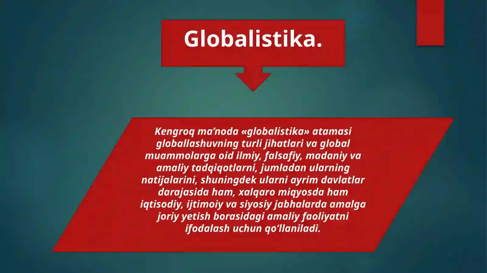Globallashuv va barqaror taraqqiyot falsafasi 3