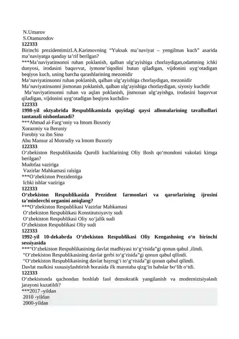 O‘zbekiston Respublikasi "Yoshlarga oid davlat siyosati to`g`risida”gi Qonun 3