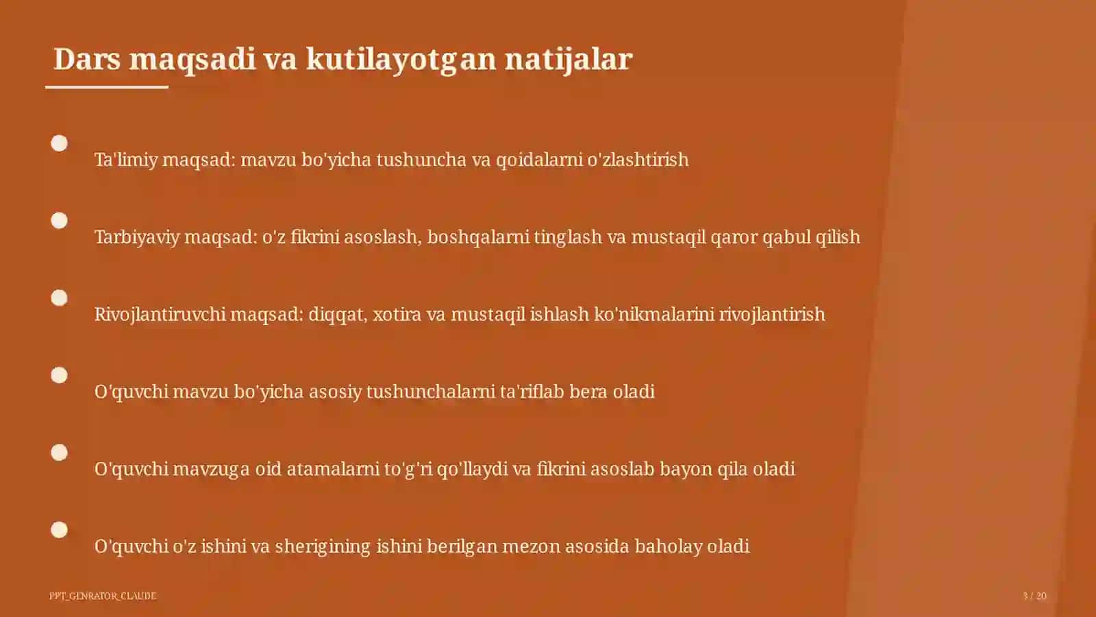 Fizika nimani o'rganadi: jism, modda, hodisa (6-sinf) 3