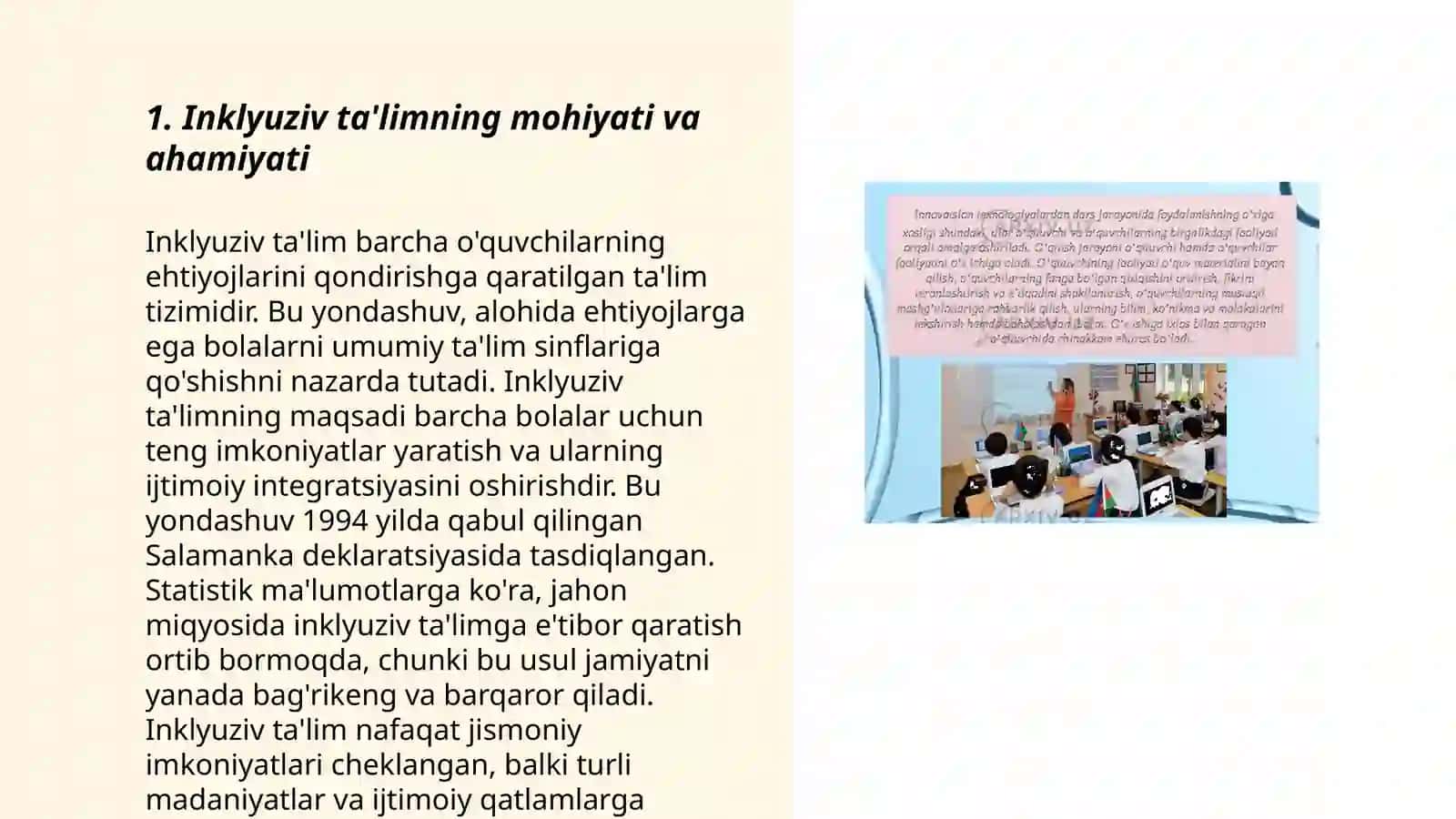 Inklyuziv taʼlim jarayonida pedagogika va axborot kommunikatsiya texnologiyalardan foydalanish 3