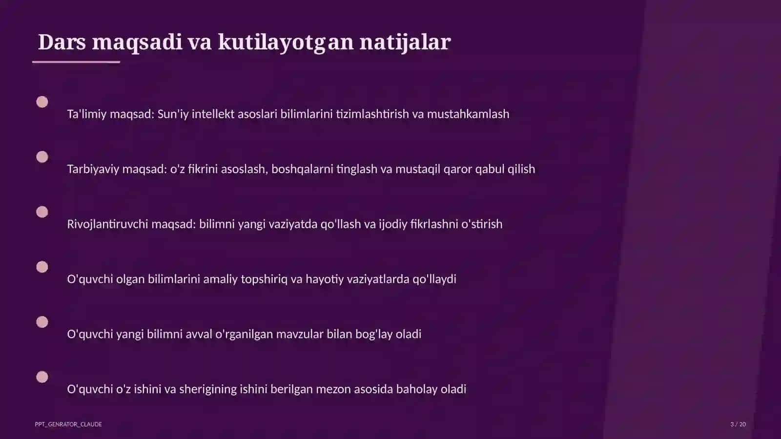 Sun'iy intellekt asoslari (10-sinf) 3