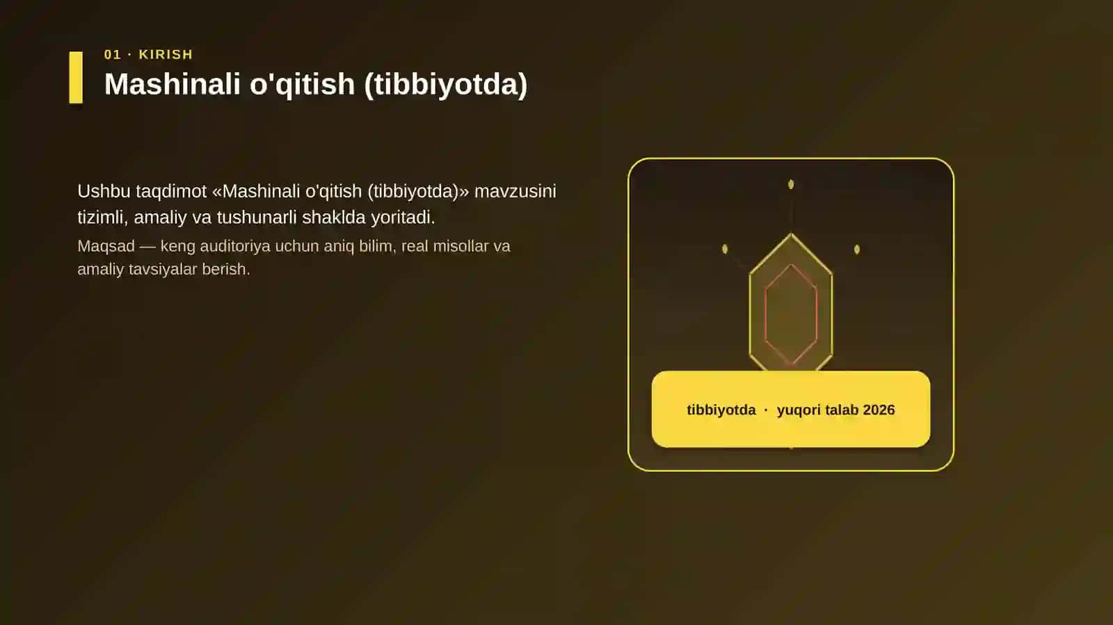 Mashinali o'qitish (tibbiyotda) 3