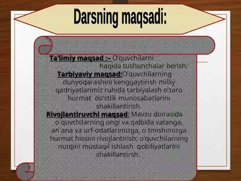 Xonadan o’tmasdan ayirish 3