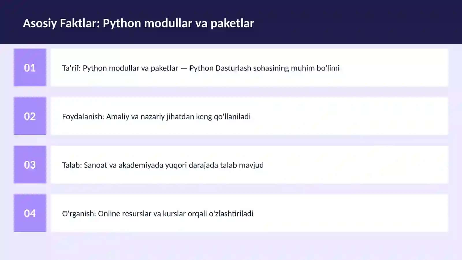 DASTURLASH | PYTHON DASTURLASH 3