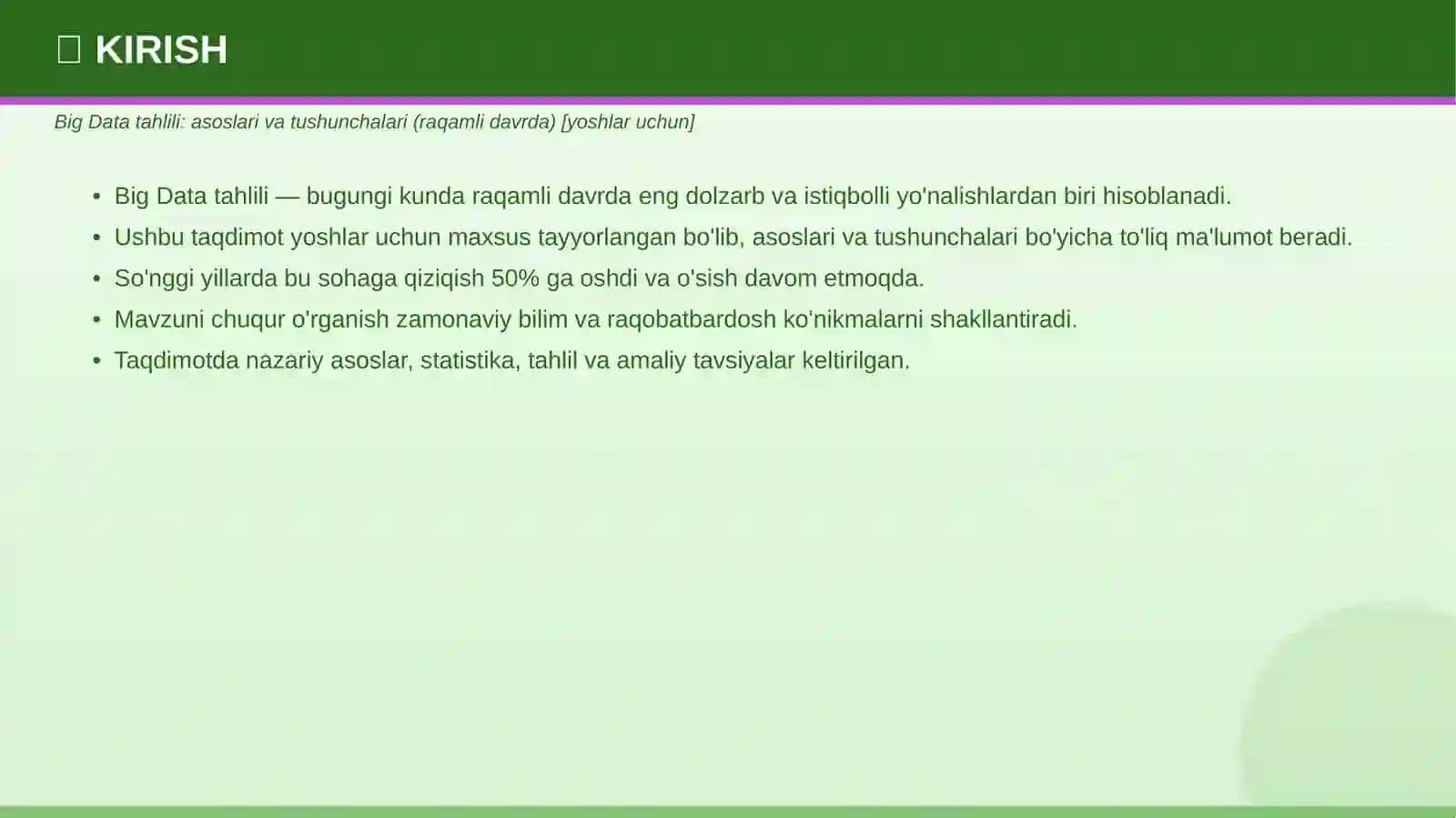 BIG DATA TAHLILI 3
