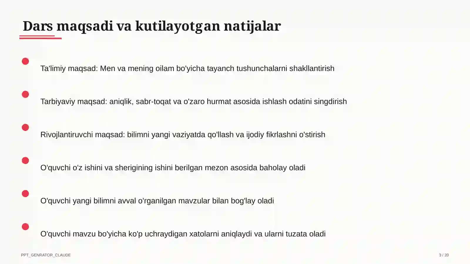 Men va mening oilam (1-sinf) 3