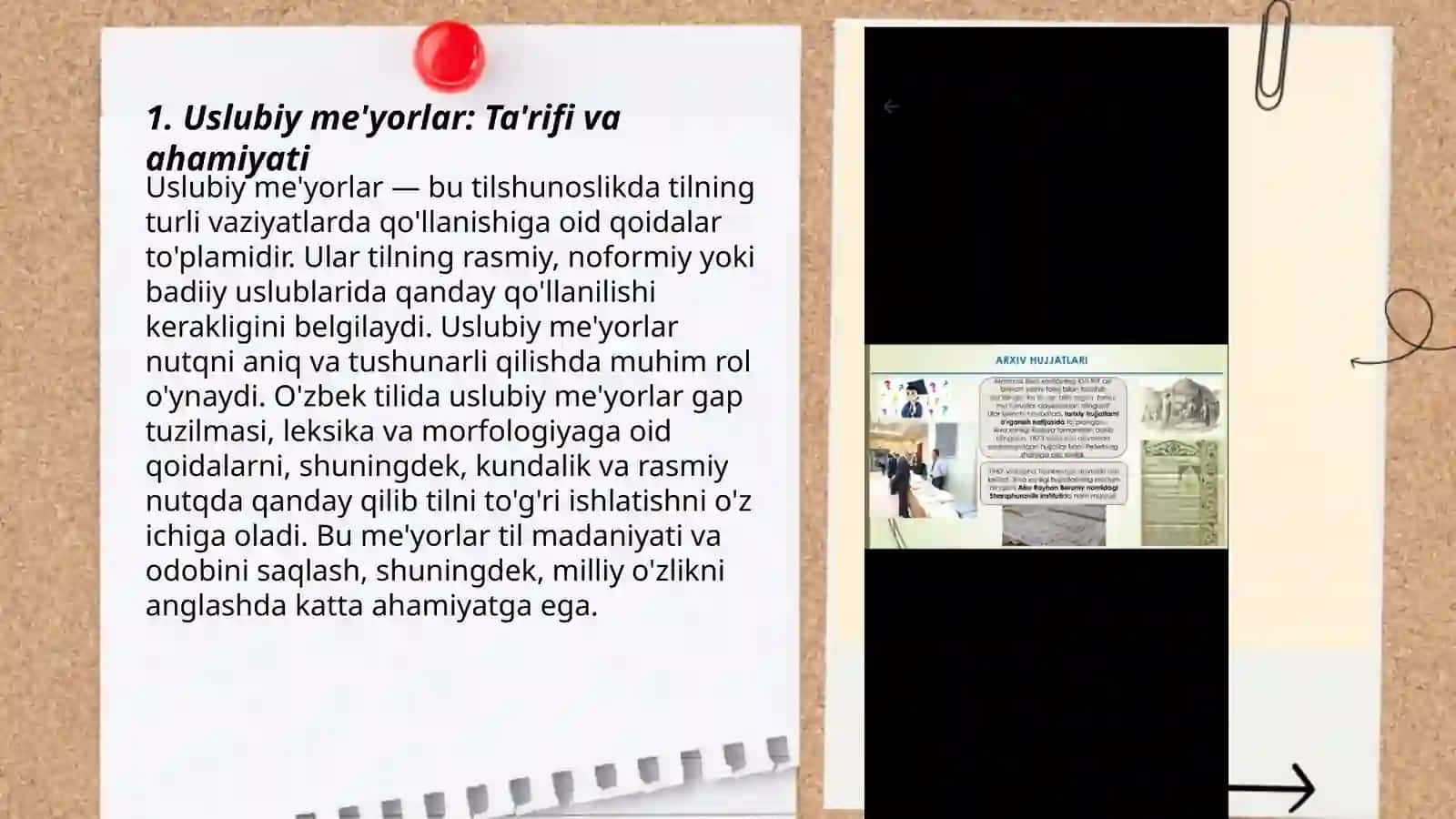 Uslubiy me'yorlar: Ta'rifi va ahamiyati 3