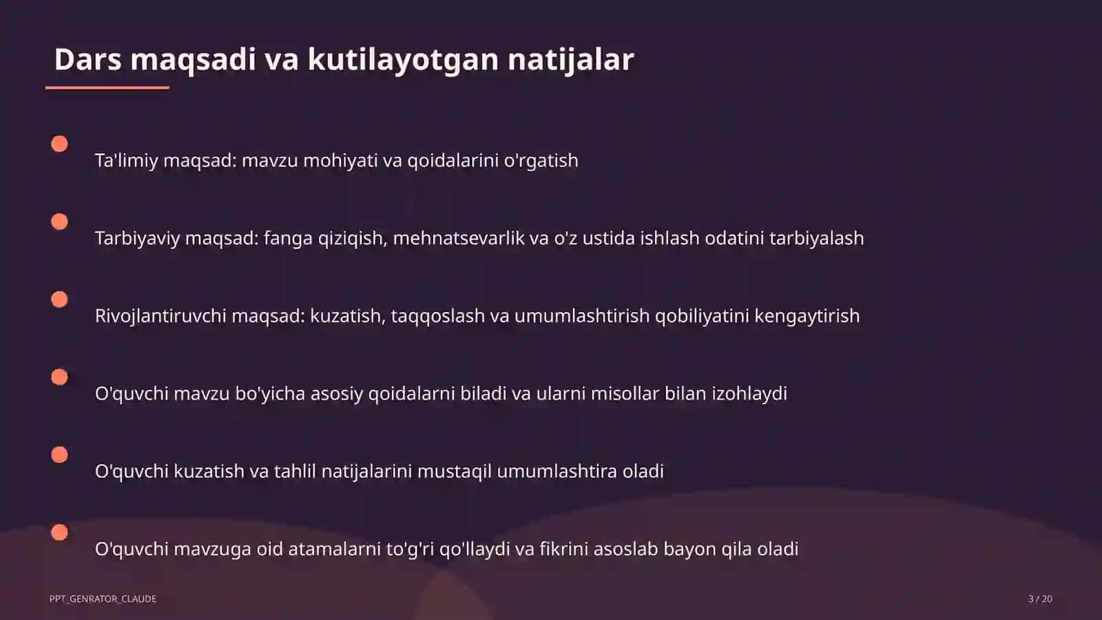 Informatika va axborot texnologiyalari (5–11) — metodik birlashma uchun 3
