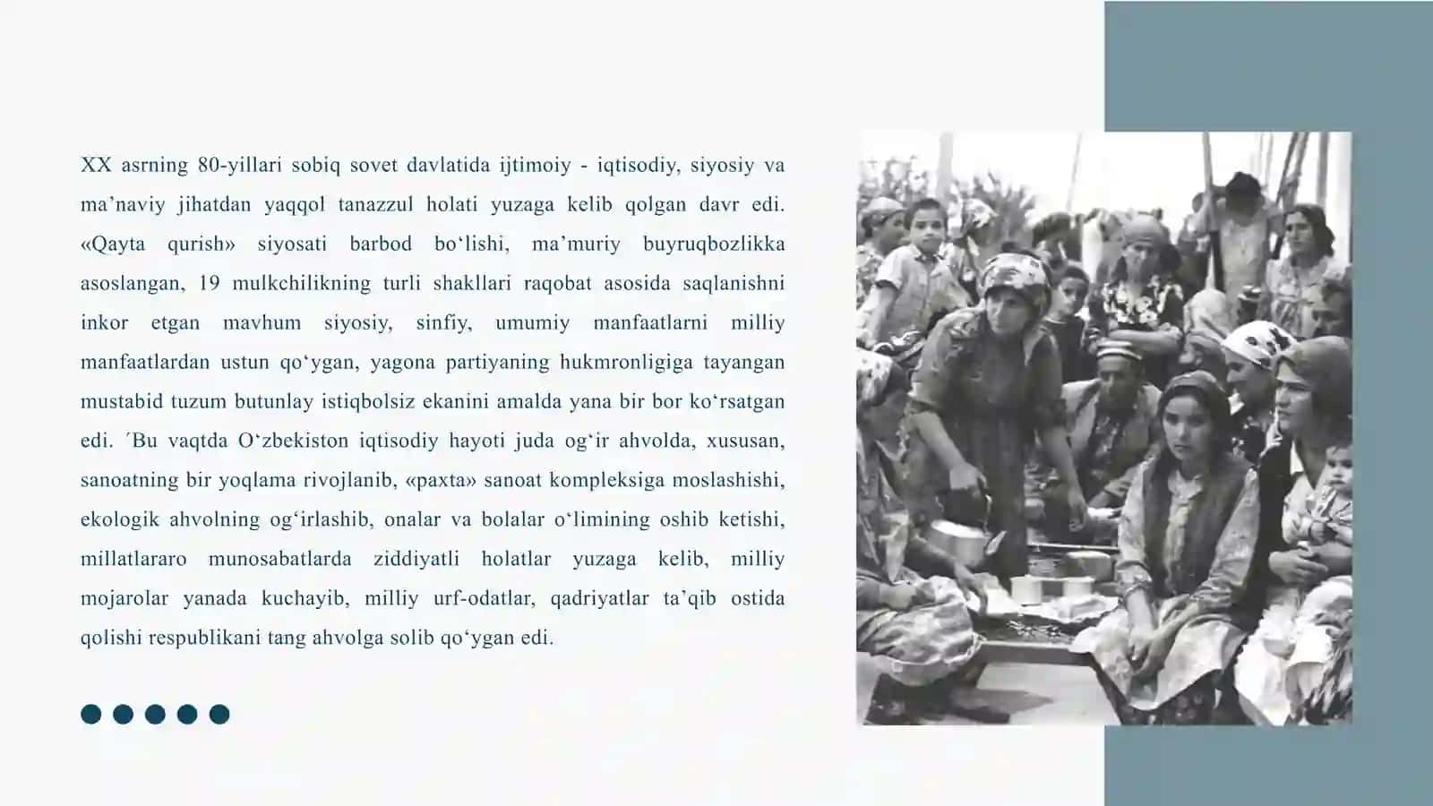 XX ASR 80-YILLAR OXIRIDA RO’Y BERGAN FARG'ONA VOQEALARI ASL SABABLARI VA O'ZBEK XALQI QADR QIMMATINI QAYTA TIKLANISHI 3