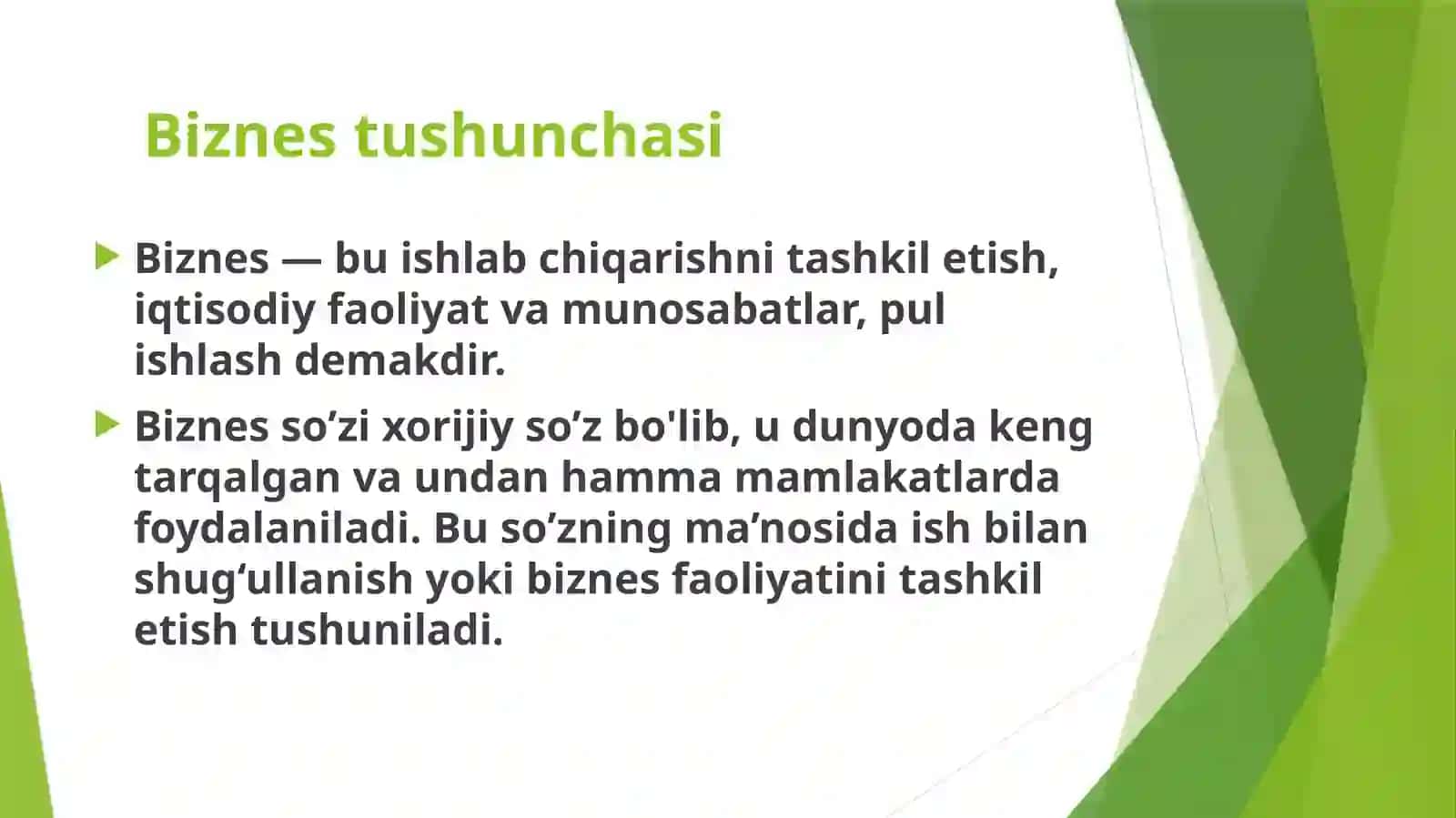 Biznes va texnologiyaning kombinatsiyasi 3