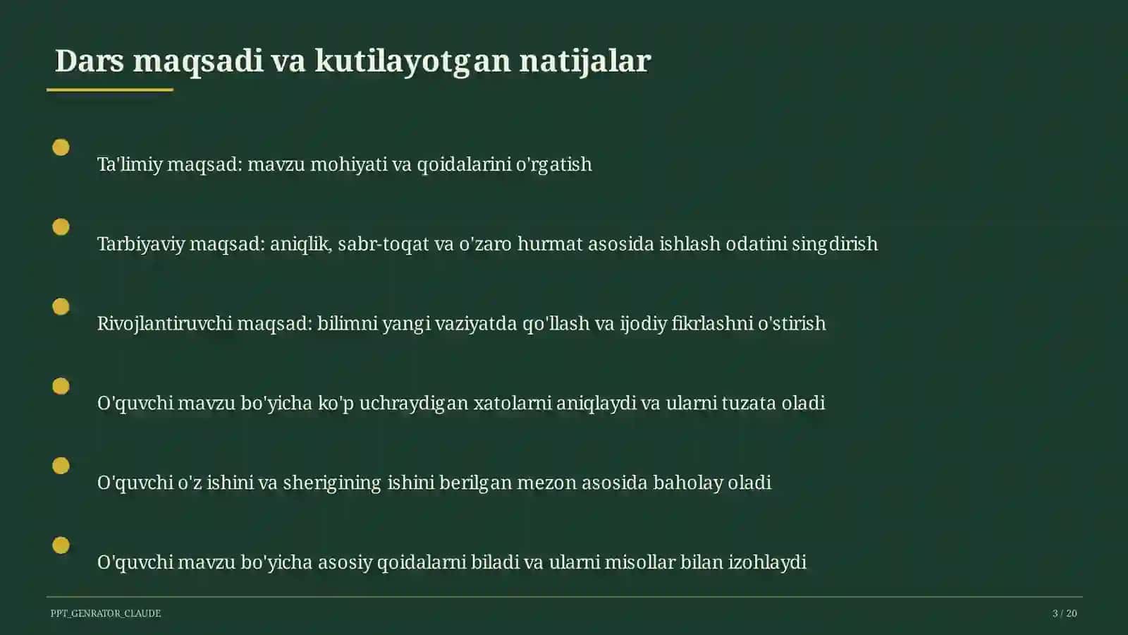 Global muammolar: iqlim o'zgarishi (11-sinf) 3