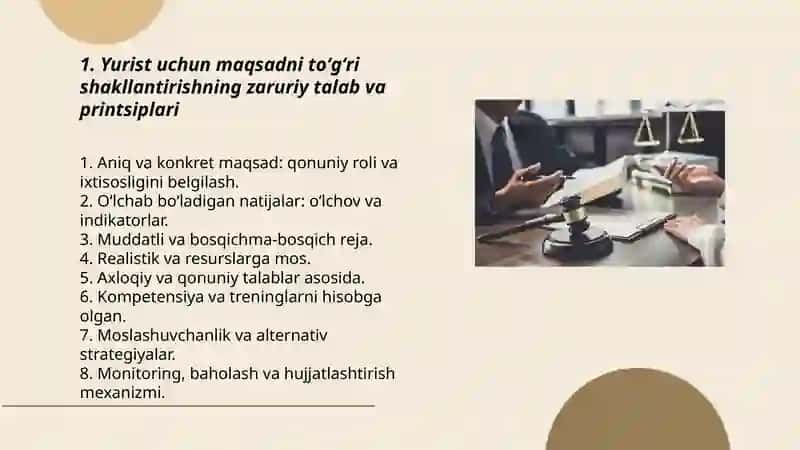 Muvaffaqiyatli yurist karyerasini rejalashtirish usullari 3