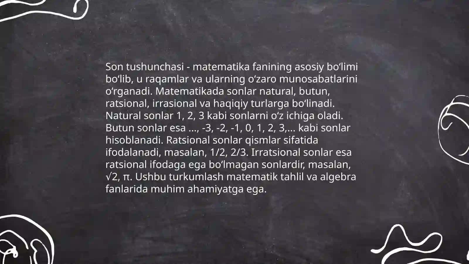 Nomerlashga orgatishga tayyorgarlik.Son va sanoq tushinchasi 3