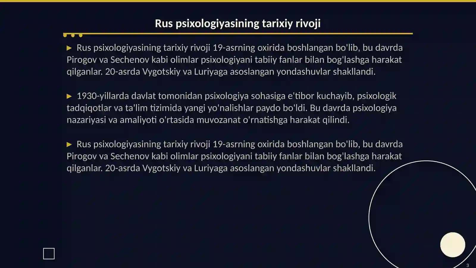 Rus psixologiyasida shaxsga yondashuvlar 3