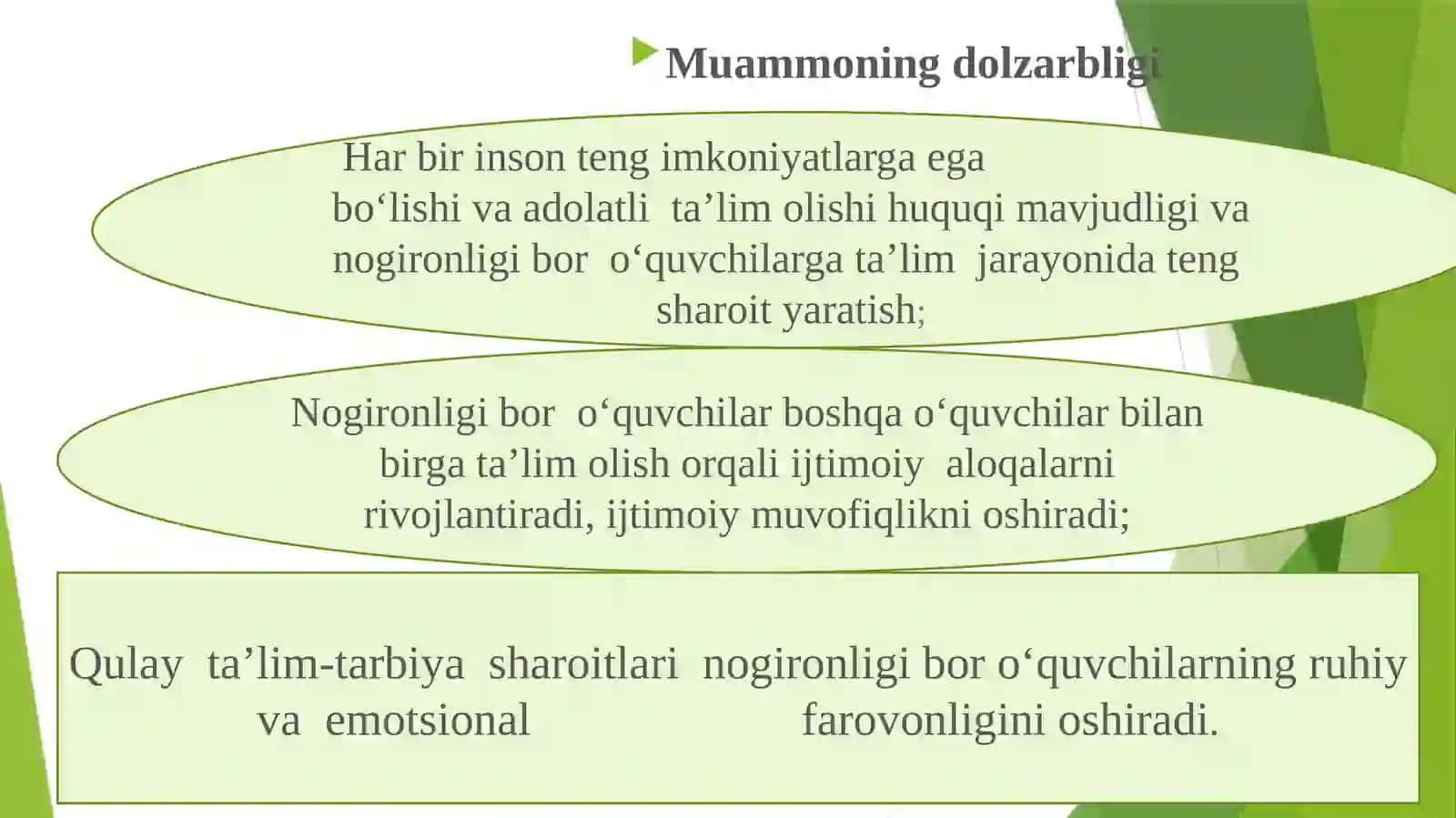 O‘quvchilarning ta’lim-tarbiya olishi 3