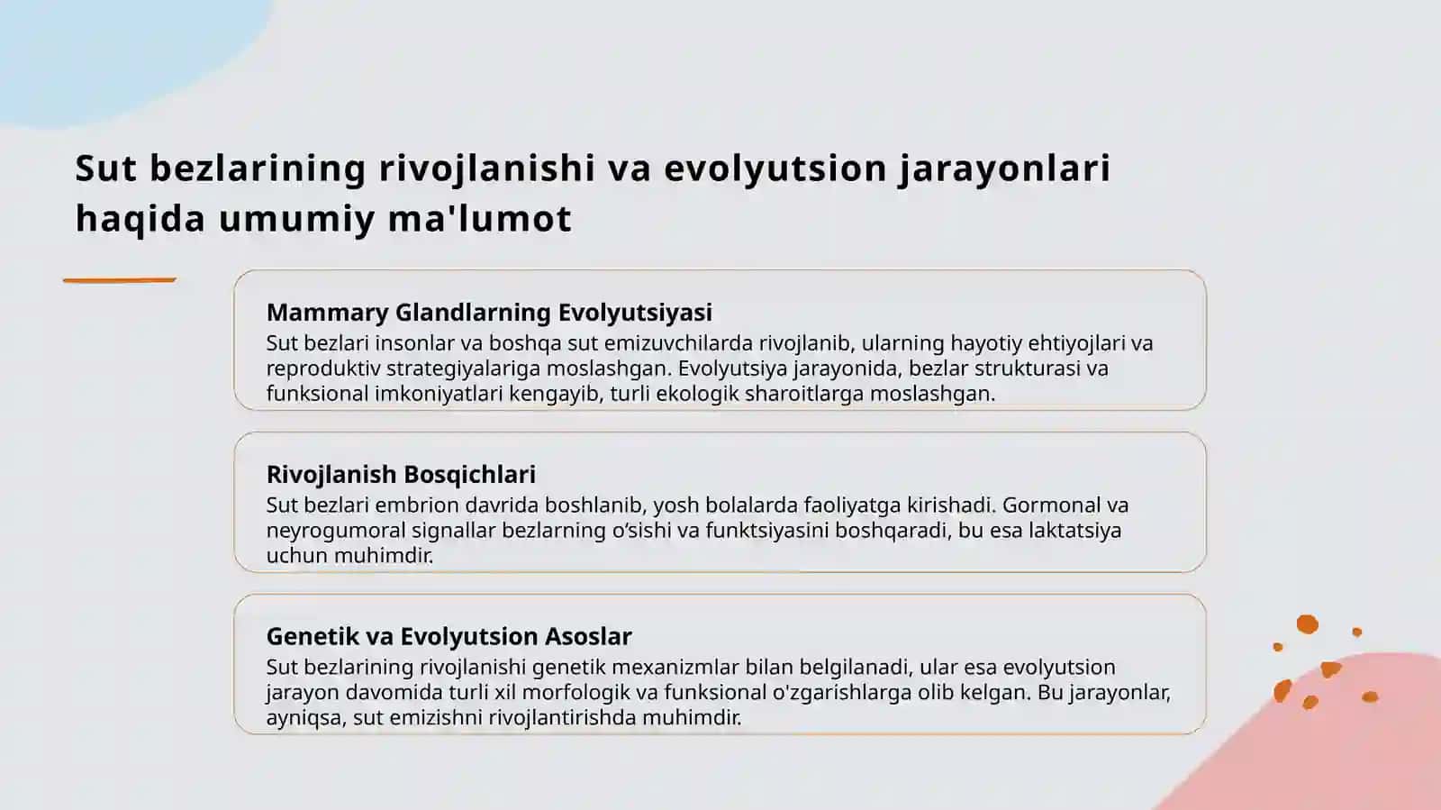 Sut bezlari gistogenezi va gistofiziologiyasi 3