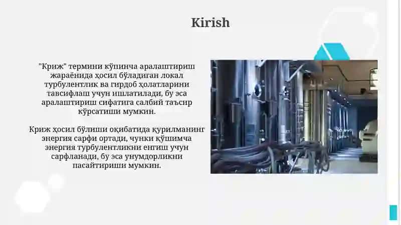 Aralashtirish uskunalarining turlari 3