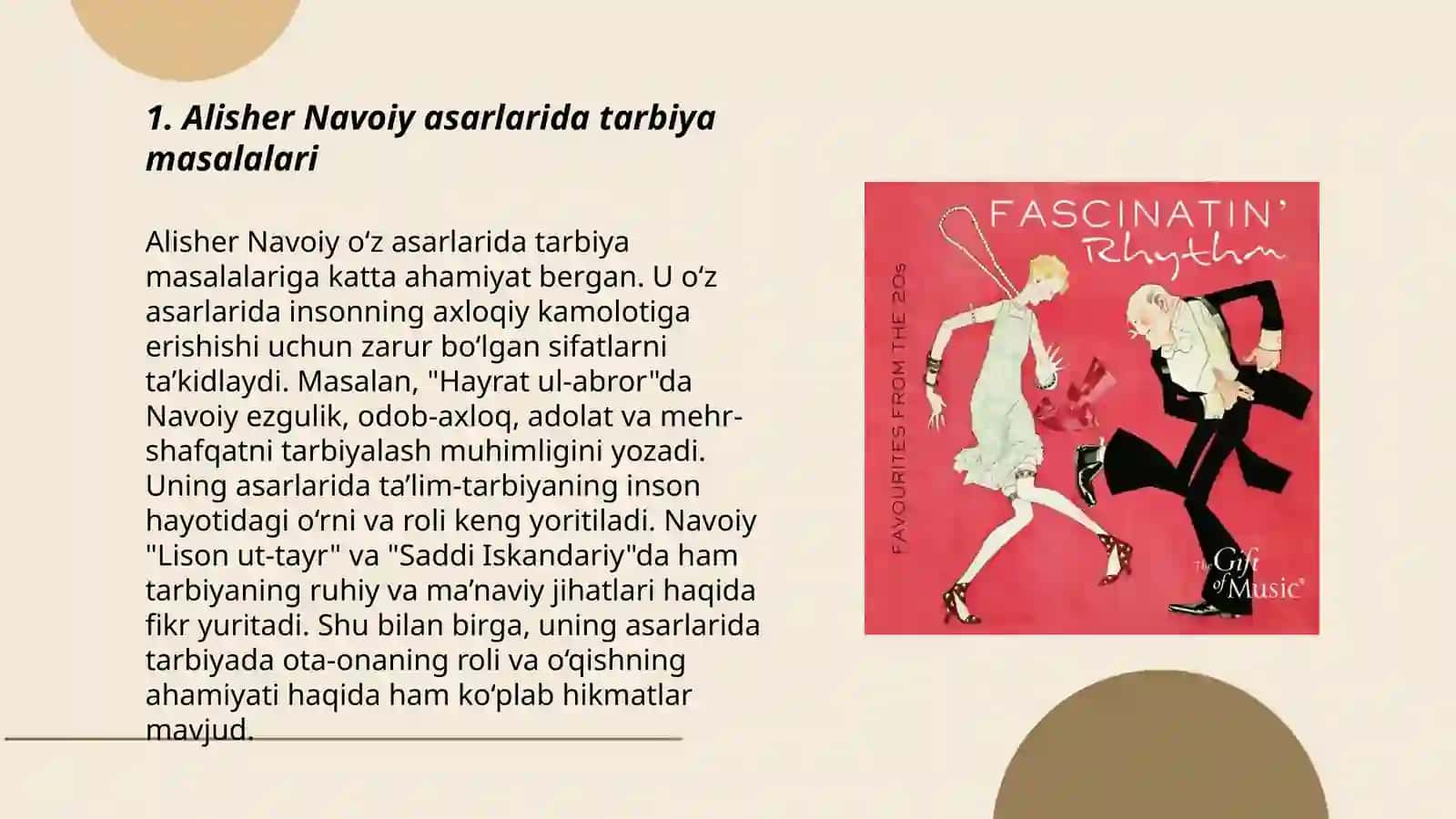 Alisher Navoiyning asarlarida tarbiya va insonparvarlik masalalari 3