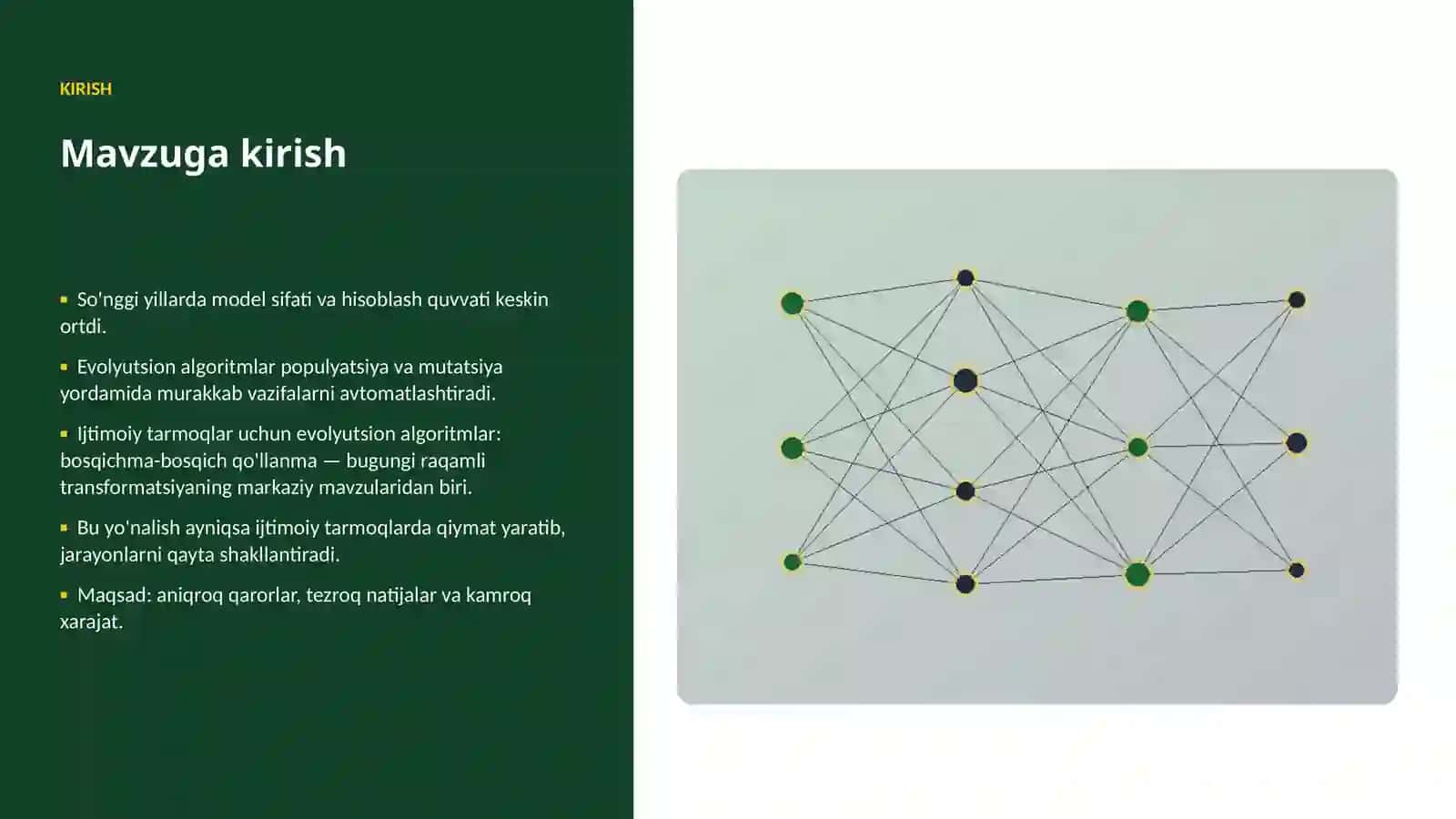 Evolyutsion algoritmlar 3