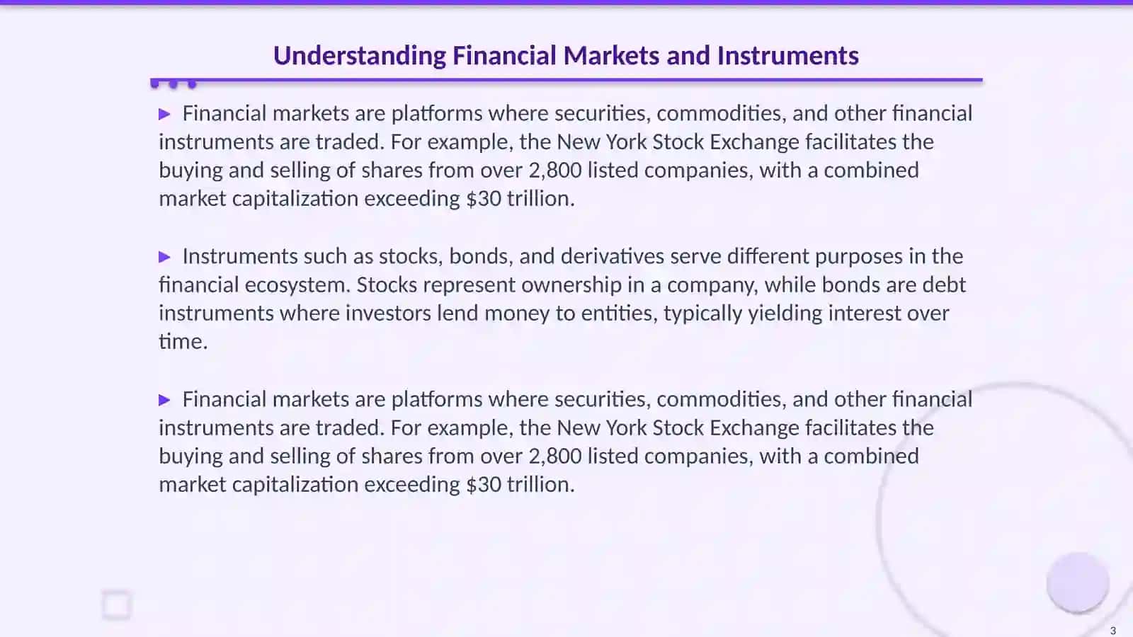 Advanced Financial Terminology in English 3